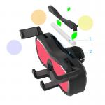 Suport auto universal Gravity YC06, Air Vent Mount, Negru 4 - lerato.ro