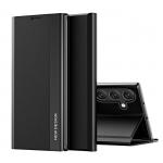 Husa Sleep Case Pro compatibila cu Samsung Galaxy S24 FE Black 2 - lerato.ro