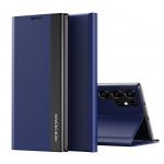 Husa Sleep Case Pro compatibila cu Samsung Galaxy S25 Ultra Blue 2 - lerato.ro