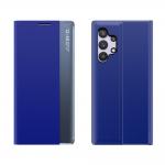 Husa Sleep Smart Window compatibila cu Samsung Galaxy A32 4G Blue 3 - lerato.ro