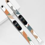 Curea Moro Camo Pattern 10 compatibila cu Xiaomi Mi Band 3/4, Graphics 6 - lerato.ro