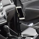 Suport auto Cup Holder compatibil cu dispozitive de pana la 6,7 inch, Plastic ABS, Negru 23 - lerato.ro
