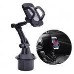 Suport auto Cup Holder compatibil cu dispozitive de pana la 6,7 inch, Plastic ABS, Negru 7 - lerato.ro