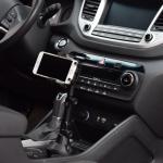 Suport auto Cup Holder compatibil cu dispozitive de pana la 6,7 inch, Plastic ABS, Negru 3 - lerato.ro