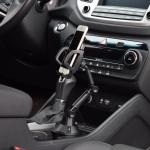 Suport auto Cup Holder compatibil cu dispozitive de pana la 6,7 inch, Plastic ABS, Negru 22 - lerato.ro
