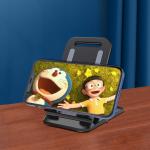 Suport universal tableta si telefon Foldable Stand, Ajustabil, Negru 6 - lerato.ro