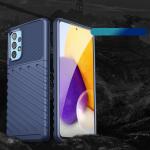 Carcasa Thunder Case compatibila cu Samsung Galaxy A73, Albastru 3 - lerato.ro