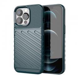 Carcasa Thunder Flexible compatibila cu iPhone 13 Pro Green