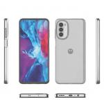 Carcasa Ultra Clear compatibila cu Motorola Moto G52/G82 5G, TPU, 0.5mm, Transparent 5 - lerato.ro