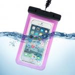 Husa waterproof universala pentru dispozitive 6.7 inch Roz