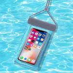 Husa waterproof universala Pool Beach Bag pentru dispozitive 6.7 inch, 115 x 220 mm, Gri 3 - lerato.ro