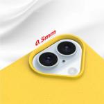 Carcasa biodegradabila Wheat MagSafe compatibila cu iPhone 16 Yellow 3 - lerato.ro