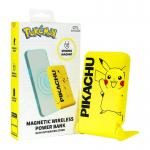 Baterie externa portabila OTL Pokemon Pikachu, 5000 mAh, Wireless 15W, USB-C, Galben 5 - lerato.ro