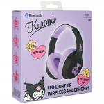 Casti wireless OTL KU1526 Kuromi, Bluetooth, Autonomie 50h, Lumini LED, Incarcare USB-C, Negru / Mov 11 - lerato.ro