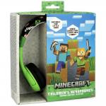 Casti audio OTL Technologies Minecraft, Drivere 30mm, 85dB, Jack 3.5mm, Lungime cablu 90cm, Verde 11 - lerato.ro