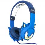 Casti audio OTL Technologies Sonic The Hedgehog, Drivere 30mm, 85dB, Jack 3.5mm, Lungime cablu 90cm, Albastru 3 - lerato.ro