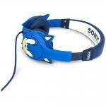 Casti audio OTL Technologies Sonic The Hedgehog, Drivere 30mm, 85dB, Jack 3.5mm, Lungime cablu 90cm, Albastru 4 - lerato.ro