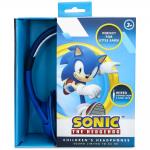 Casti audio OTL Technologies Sonic The Hedgehog, Drivere 30mm, 85dB, Jack 3.5mm, Lungime cablu 90cm, Albastru 5 - lerato.ro