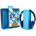 Casti audio OTL Technologies Sonic The Hedgehog, Drivere 30mm, 85dB, Jack 3.5mm, Lungime cablu 90cm, Albastru 8 - lerato.ro