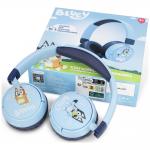 Casti audio wireless OTL Technologies Bluey, Drivere 40mm, Bluetooth	5.3, 500mAh, Jack 3.5mm / USB-C, Albastru 15 - lerato.ro