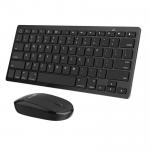 Set tastatura si mouse Omoton KB066 Wireless, Bluetooth, 78 taste, compatibil cu iPadOS 13 / iOS 13, laptop, PC, Mac, Negru 2 - lerato.ro