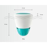 Senzor smart pentru piscina Ondilo ICO Pool V2, Masoara nivel pH, ORP, conductivitatea si temperatura , WiFi, Bluetooth, Alb / Verde 9 - lerato.ro