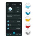 Senzor smart pentru spa Ondilo ICO Spa V2, Masoara nivel pH, temperatura si ORP, WiFi, Bluetooth, Alb / Mov 5 - lerato.ro