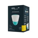 Senzor smart pentru piscina Ondilo ICO Pool V2 Essential, Kit calibrare inclus, Masoara nivel pH, ORP, temperatura si conductivitatea, WiFi, Bluetooth, Alb / Verde 7 - lerato.ro