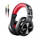 Casti cu fir OneOdio A71, Driver 40mm, Cablu audio 3.5 mm la 6.5 mm, Negru/Rosu 3 - lerato.ro