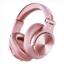 Casti DJ wireless OneOdio Fusion A70, Bluetooth 5.2, Cablu audio 6.35 la 3.5 mm inclus, Autonomie 50 ore, Pink