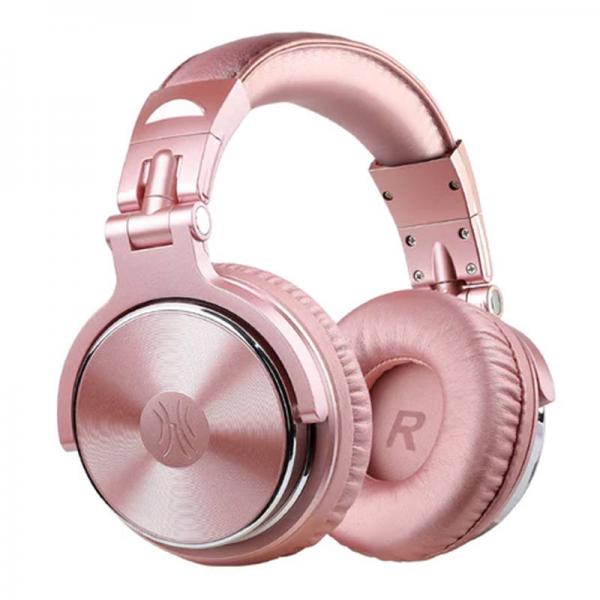 Casti DJ OneOdio Pro10, Cablu audio 6.35 la 3.5 mm inclus, Rose Gold 1 - lerato.ro