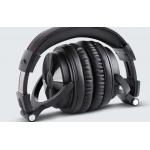Casti DJ wireless OneOdio Pro C, Bluetooth 5.2, Cablu de 3.5 mm inclus, Autonomie 110 ore, Negru 9 - lerato.ro