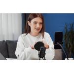 Microfon profesional OneOdio FM1, Compatibil cu multe dispozitive precum PS4/PS5, laptopuri si computere, Negru 6 - lerato.ro
