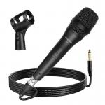 Microfon cardioid dinamic OneOdio ON55, cablu XLR la 6.35 mm inclus, Negru 9 - lerato.ro