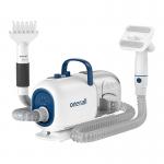 Aparat multifunctional pentru ingrijirea parului animalelor de companie Oneisall BM1, Capacitate 2L, functii de perie, aparat de tuns, aspirator, spalare si uscare, Alb 2 - lerato.ro