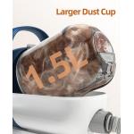 Aparat multifunctional pentru ingrijirea parului animalelor de companie Oneisall BM1, Capacitate 2L, functii de perie, aparat de tuns, aspirator, spalare si uscare, Alb 4 - lerato.ro