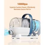 Aparat multifunctional pentru ingrijirea parului animalelor de companie Oneisall LM2, Capacitate 1.5L, functii de perie, aparat de tuns, aspirator, Alb 14 - lerato.ro