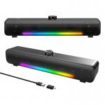 Boxa portabila gaming ONIKUMA L16, Bluetooth 5.3, 2x 5W RMS, Negru 4 - lerato.ro