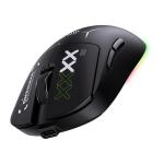 Mouse gaming wireless ONIKUMA DM03, 24000 DPI, 5 Butoane, 500mAh, Wireless / USB-C, Iluminare RGB, Negru 3 - lerato.ro