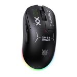 Mouse gaming wireless ONIKUMA DM03, 24000 DPI, 5 Butoane, 500mAh, Wireless / USB-C, Iluminare RGB, Negru 6 - lerato.ro