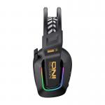 Casti gaming wireless ONIKUMA GT828, over the ear, Bluetooth 5.4, timp incarcare 2h, autonomie totala 55h, USB-C, Negru 6 - lerato.ro