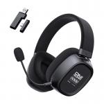 Casti gaming wireless ONIKUMA GT839, over the ear, Bluetooth 5.4, timp incarcare 2h, autonomie totala 45h, USB-C, Negru 3 - lerato.ro