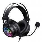 Casti gaming ONIKUMA X80, Cu fir, Drivere 50mm, Jack 3.5 mm / USB, RGB, Lungime cablu 2.2m, Negru 3 - lerato.ro