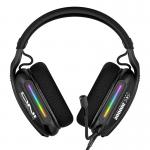 Casti gaming ONIKUMA X12, Cu fir, Drivere 40mm, Jack 3.5 mm / USB, RGB, Lungime cablu 2.2m, Negru 5 - lerato.ro