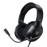 Casti gaming ONIKUMA X31, Cu fir, Drivere 50mm, Jack 3.5 mm / USB, RGB, Lungime cablu 2.2m, Negru 2 - lerato.ro