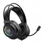 Casti gaming ONIKUMA X92, Microfon, USB/Jack 3.5mm, Driver 50mm, Iluminare RGB, Lungime cablu 2.2m, Negru 5 - lerato.ro
