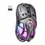 Mouse gaming wireless ONIKUMA DM02, USB, 12800 DPI, RGB, 320 mAh, Gri 5 - lerato.ro