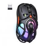Mouse gaming wireless ONIKUMA DM02, USB, 12800 DPI, RGB, 320 mAh, Negru 5 - lerato.ro