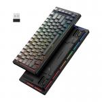 Tastatura gaming mecanica ONIKUMA G83, Wireless, 8000mAh, Incarcare USB-C, Negru 3 - lerato.ro
