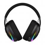Casti gaming ONIKUMA GT805, Wireless, Bluetooth 5.4, Cu fir, 1000mAh, luminare RGB, Incarcare USB-C, Negru 6 - lerato.ro